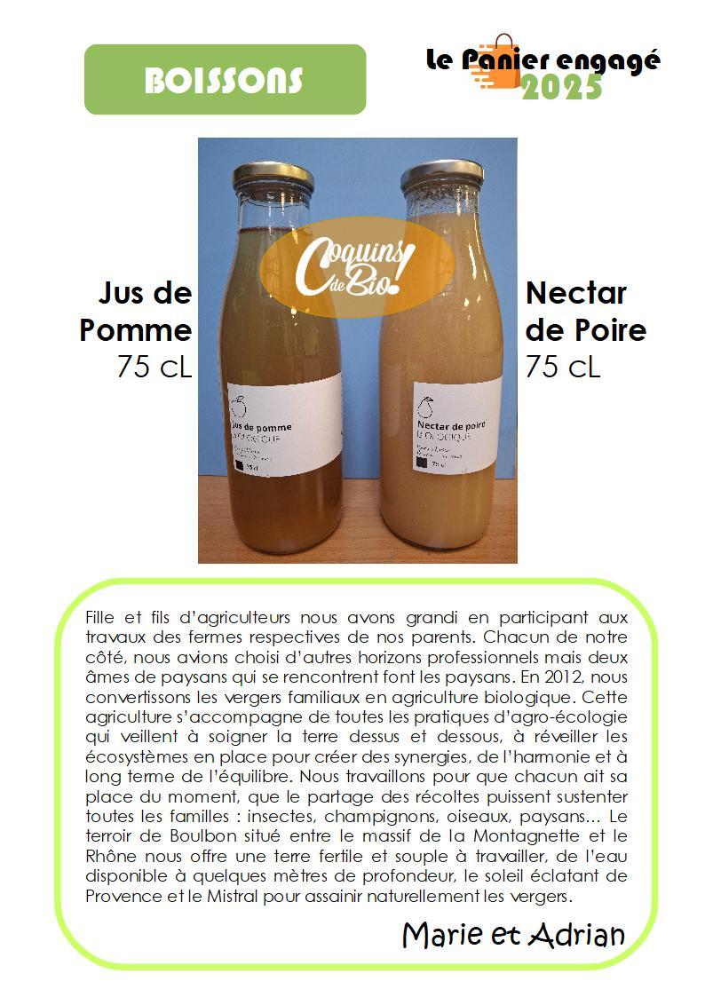 Catalogue details panier engage 2025 pages boissons 3